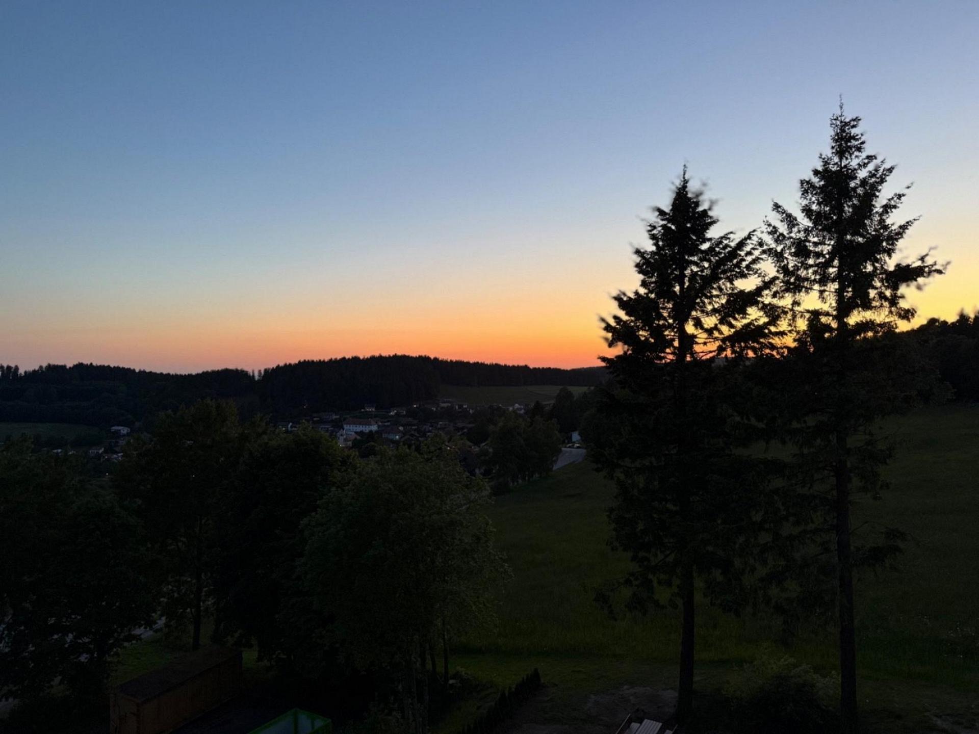 Ausblick Balkon